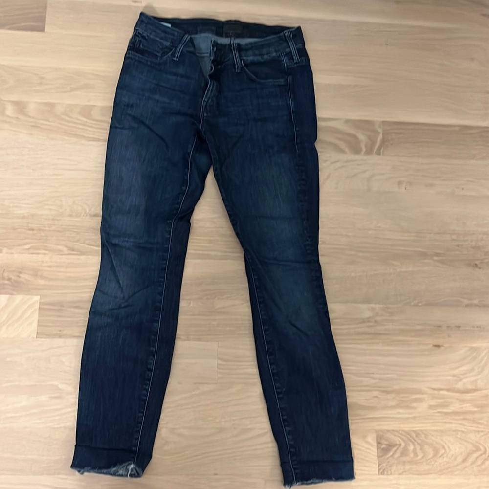 Mother blue jeans